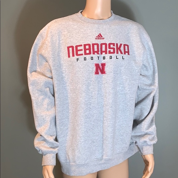 nebraska adidas sweatshirt